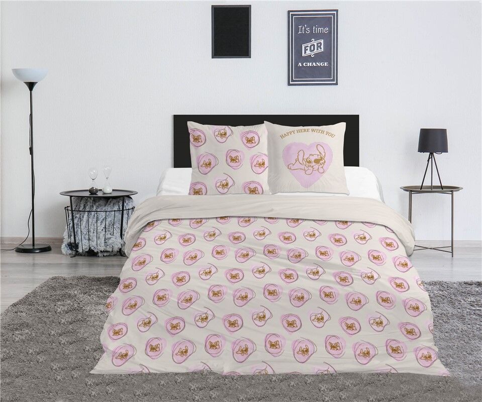 Imagen 1 - Funda Nordica Stitch &#38; Angel Disney Cama 135Cm Policotton