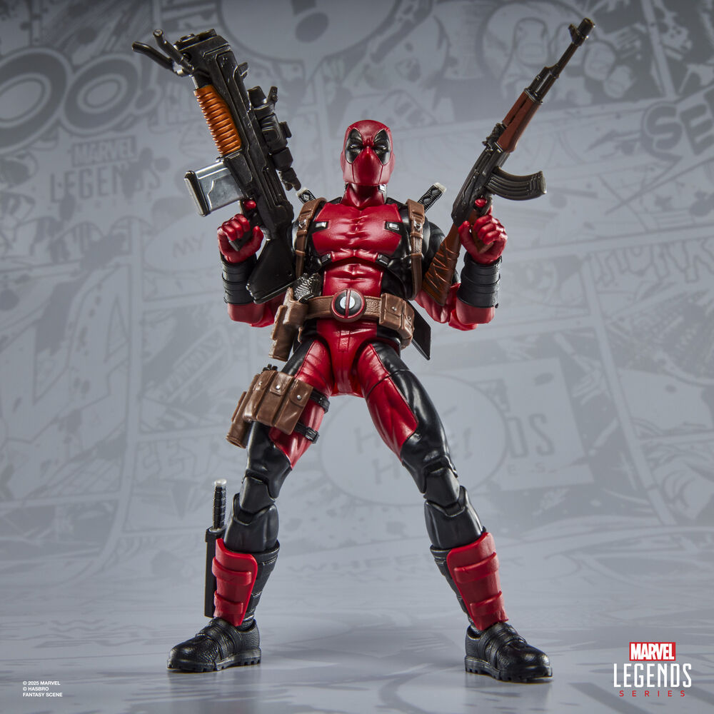 Imagen 3 - Figura Deadpool Maximun Series Marvel Legends 15Cm