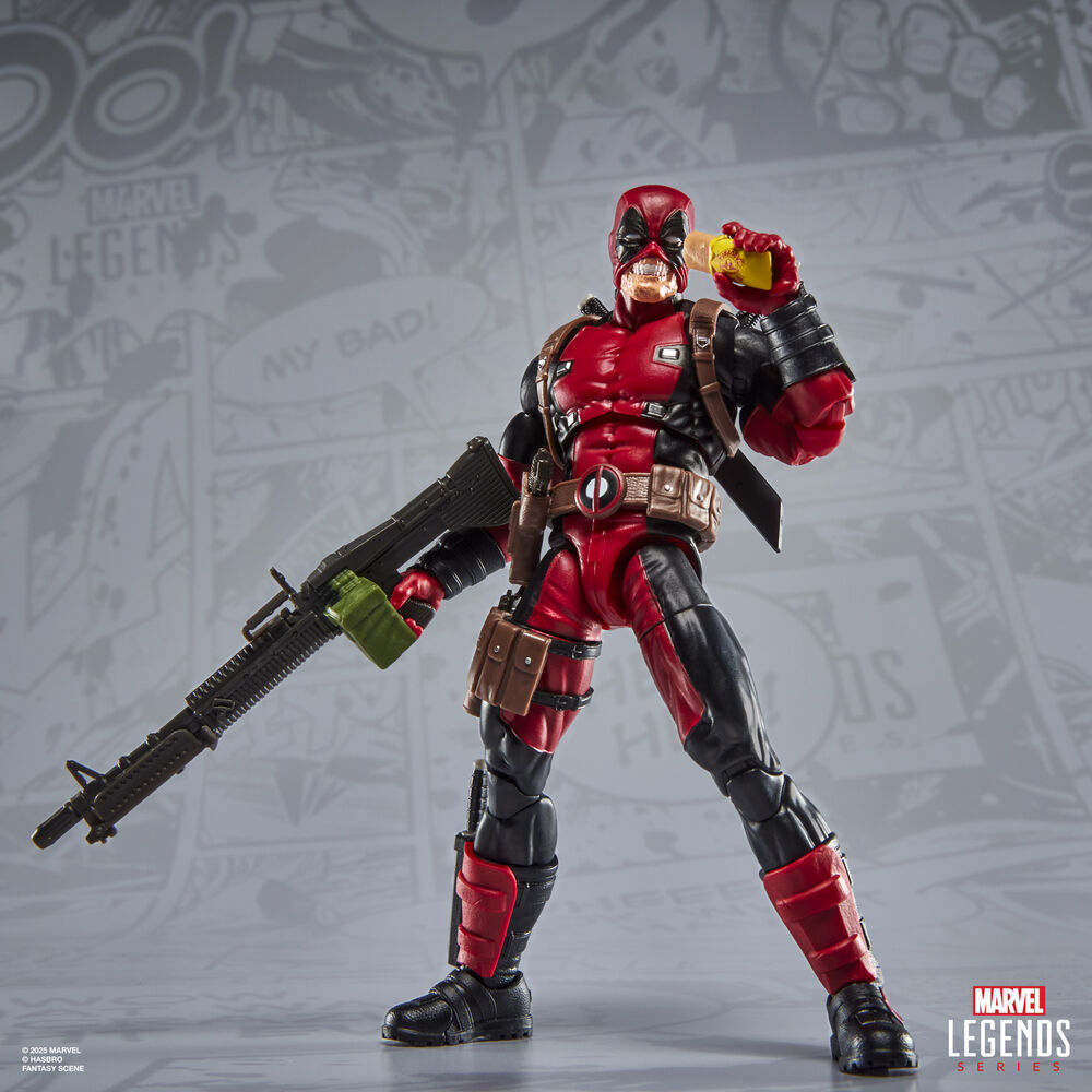 Imagen 5 - Figura Deadpool Maximun Series Marvel Legends 15Cm