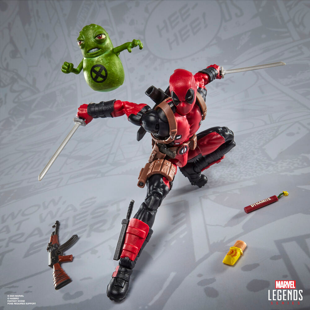 Imagen 8 - Figura Deadpool Maximun Series Marvel Legends 15Cm