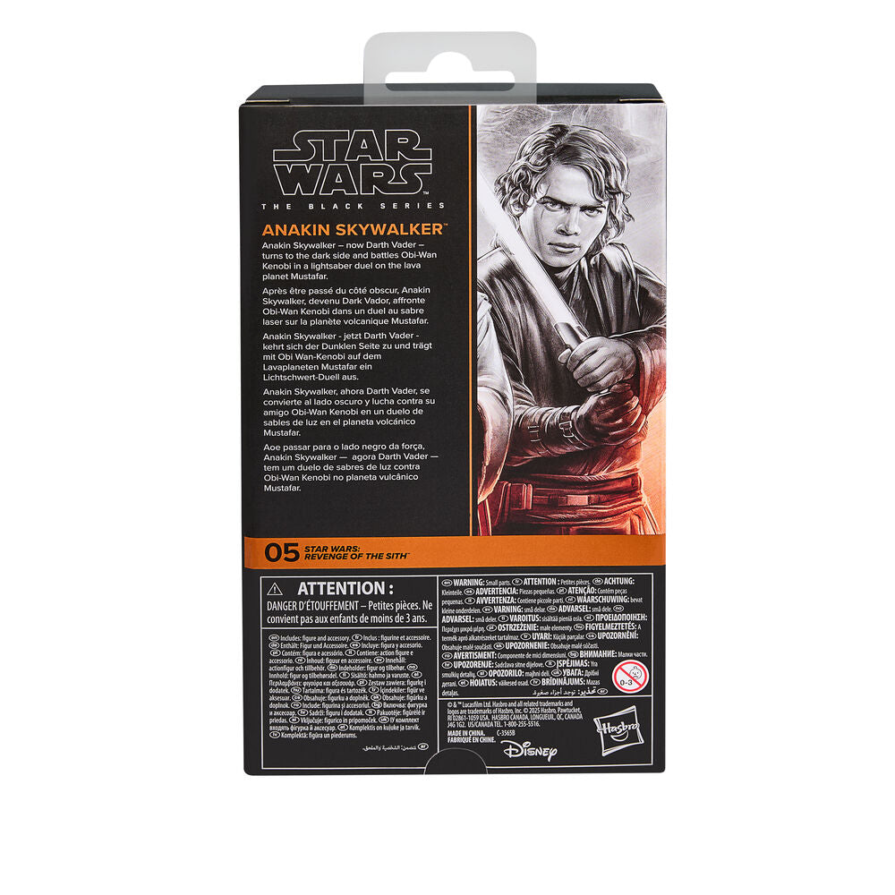 Imagen 10 - Figura Anakin Skywalker La Venganza De Los Sith Star Wars 15Cm