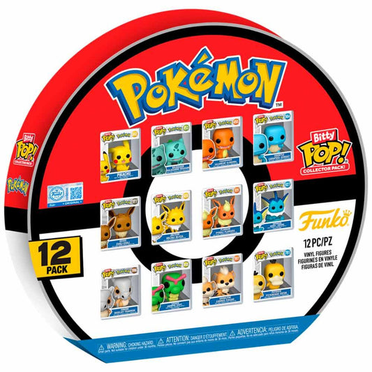 Imagen 1 - Figura Bitty Pop Multipack Pokemon