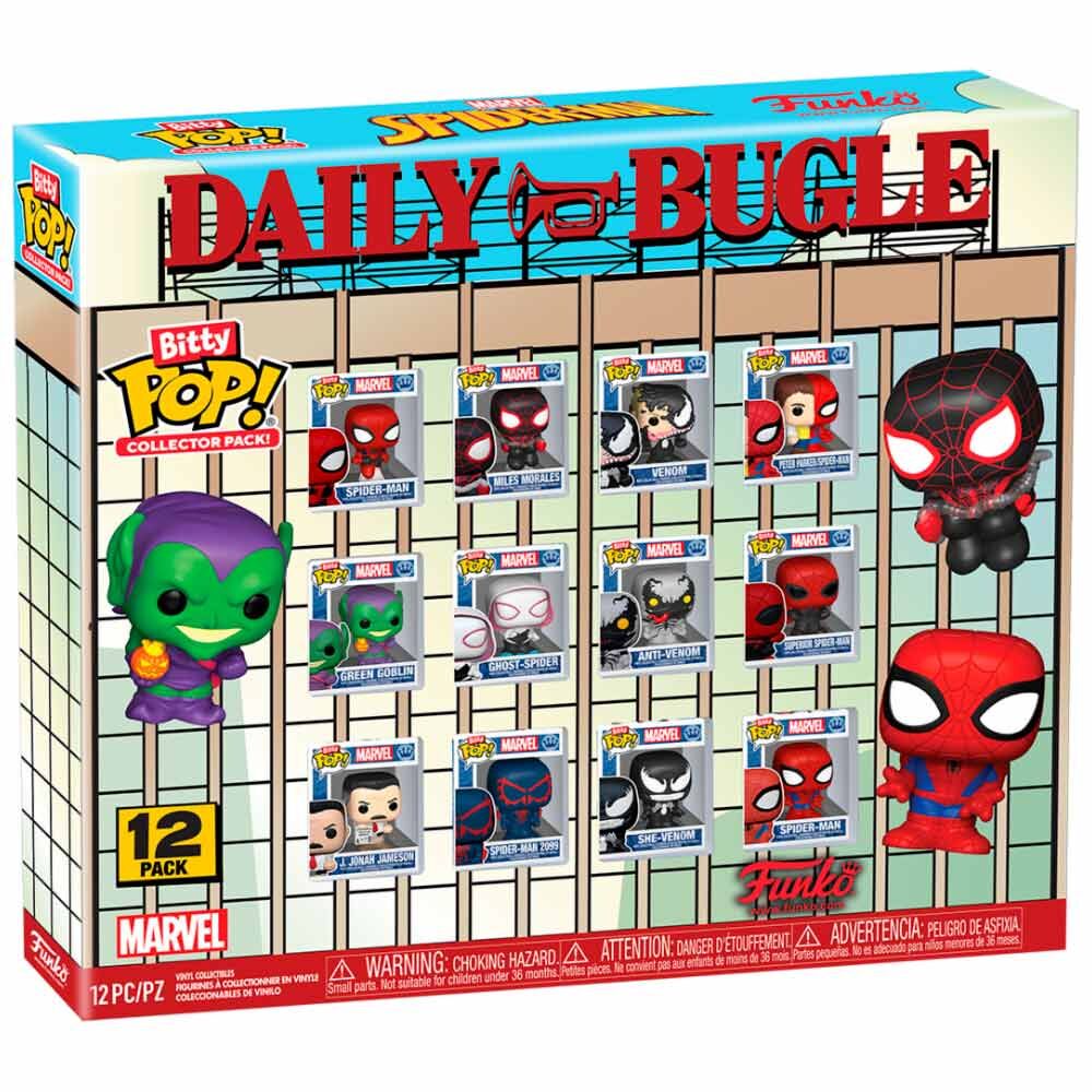 Imagen 1 - Figura Bitty Pop Multipack Marvel Spiderman
