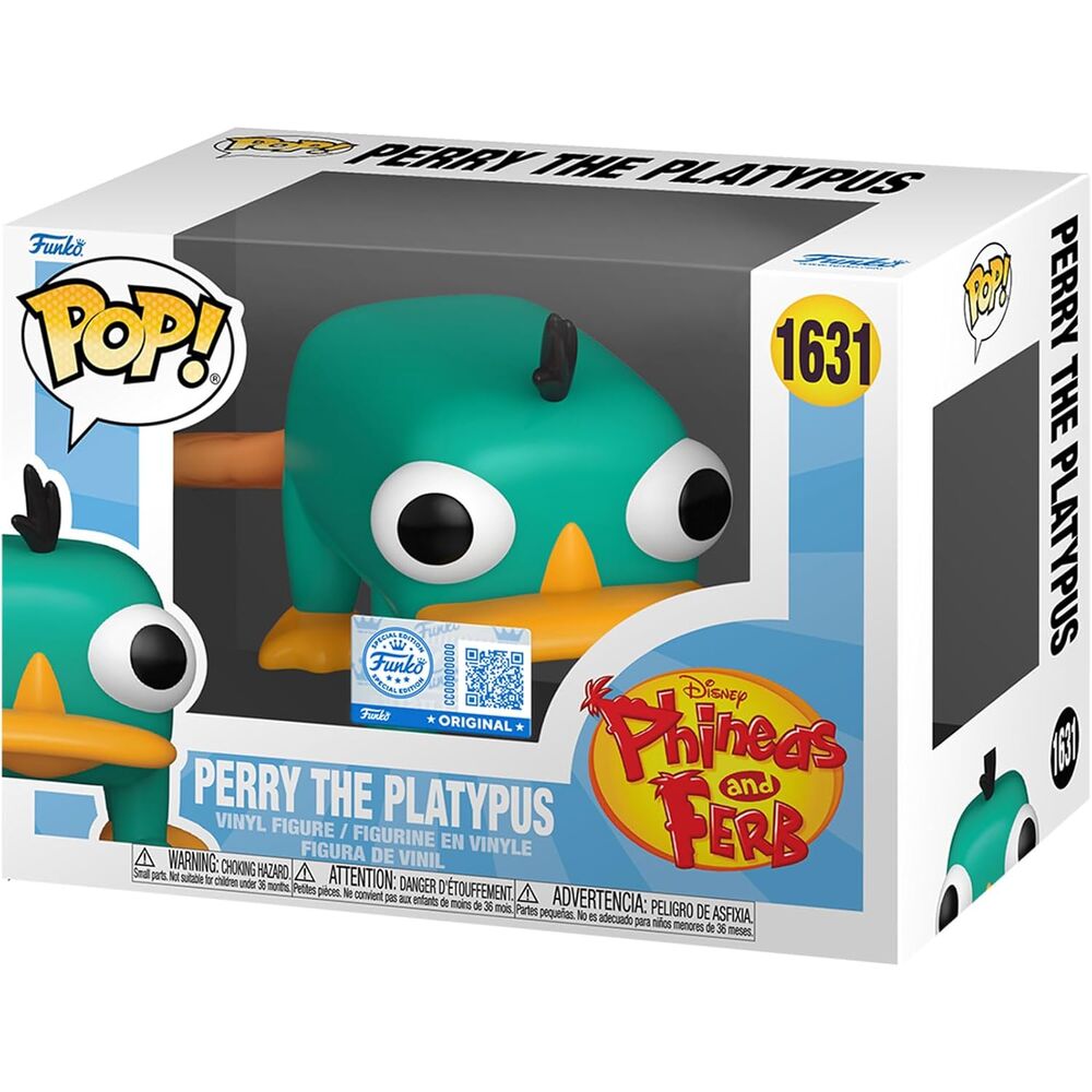 Imagen 2 - Figura Pop Disney Phineas And Ferb Perry The Platypus