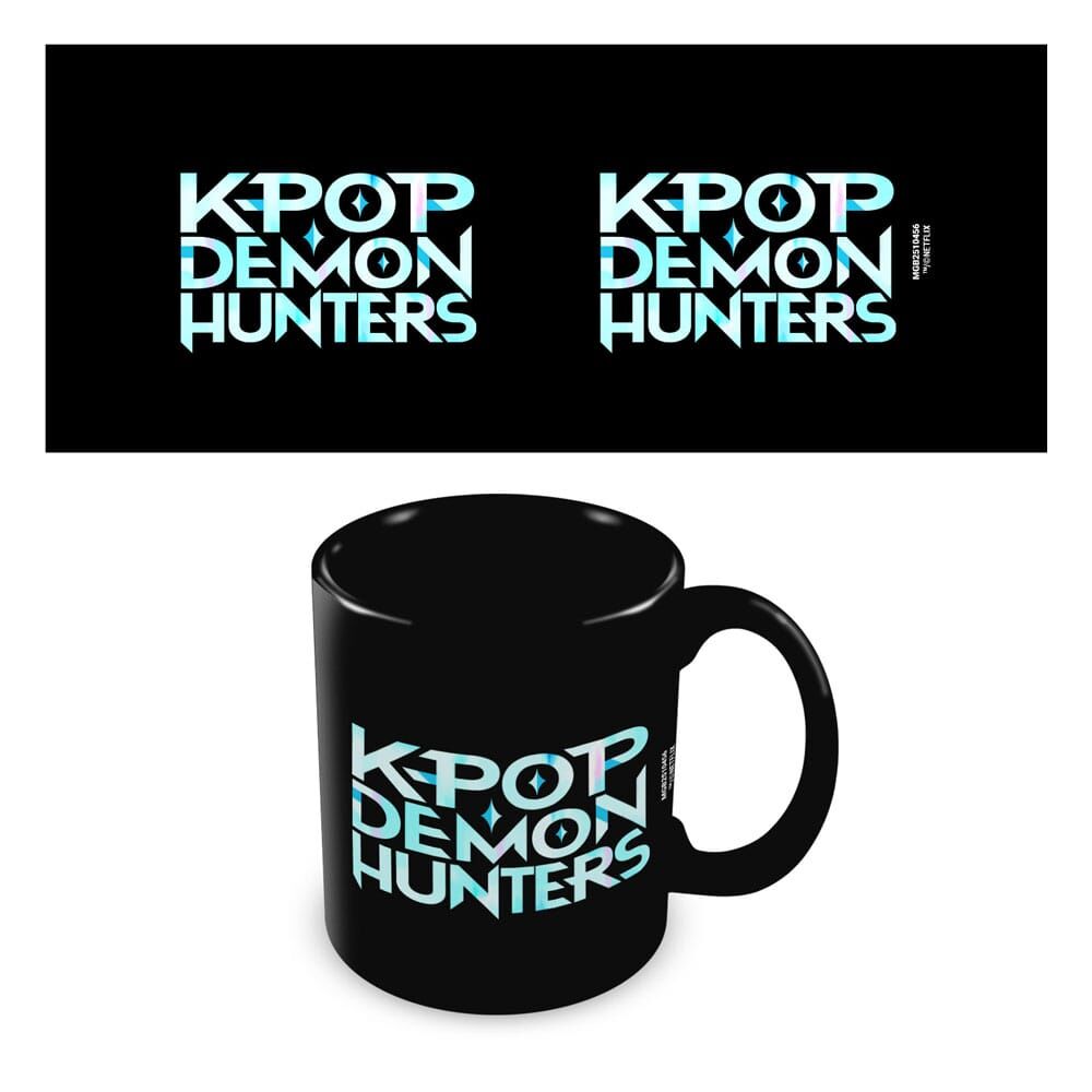 Imagen 1 - Taza Logo Kpop Demon Hunters 325Ml