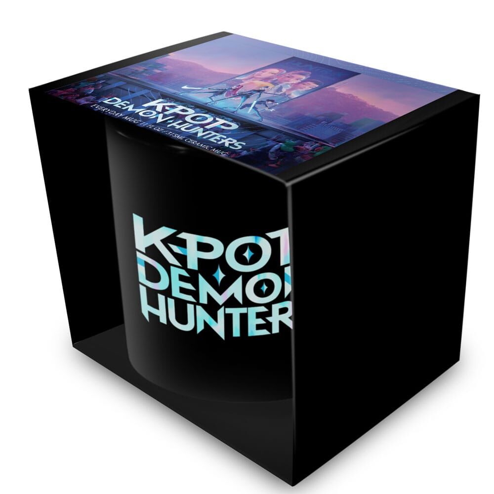 Imagen 4 - Taza Logo Kpop Demon Hunters 325Ml