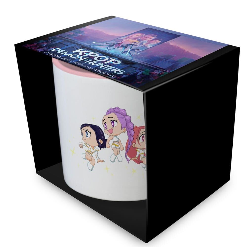 Imagen 2 - Taza Chibi Kpop Demon Hunters 325Ml