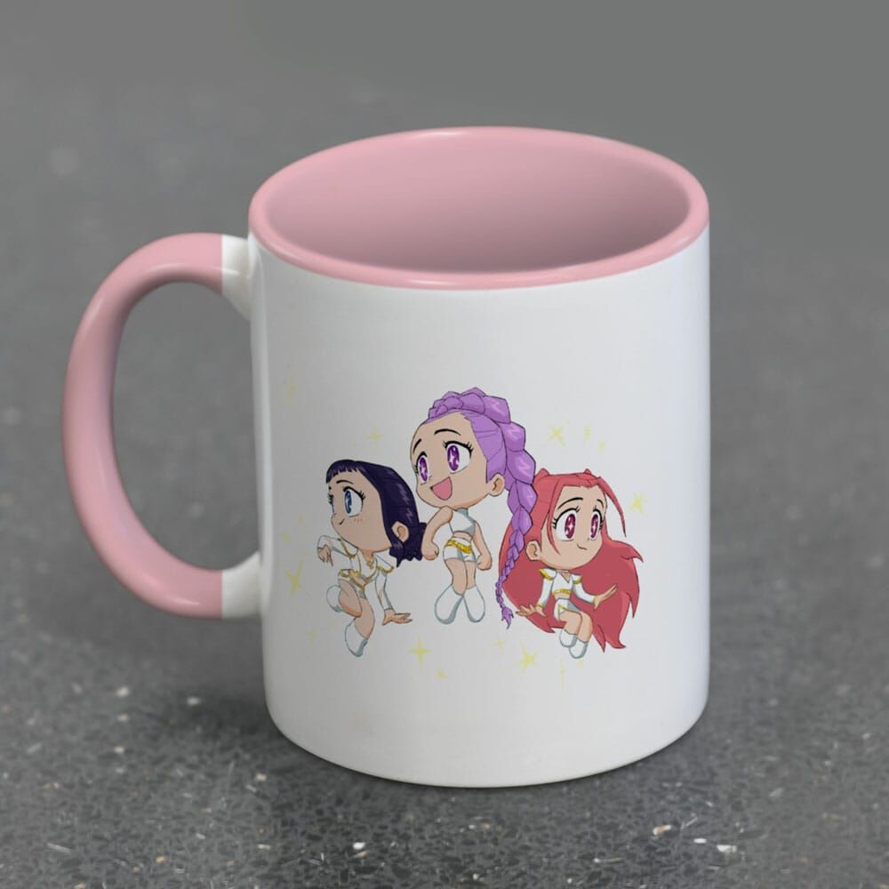 Imagen 3 - Taza Chibi Kpop Demon Hunters 325Ml