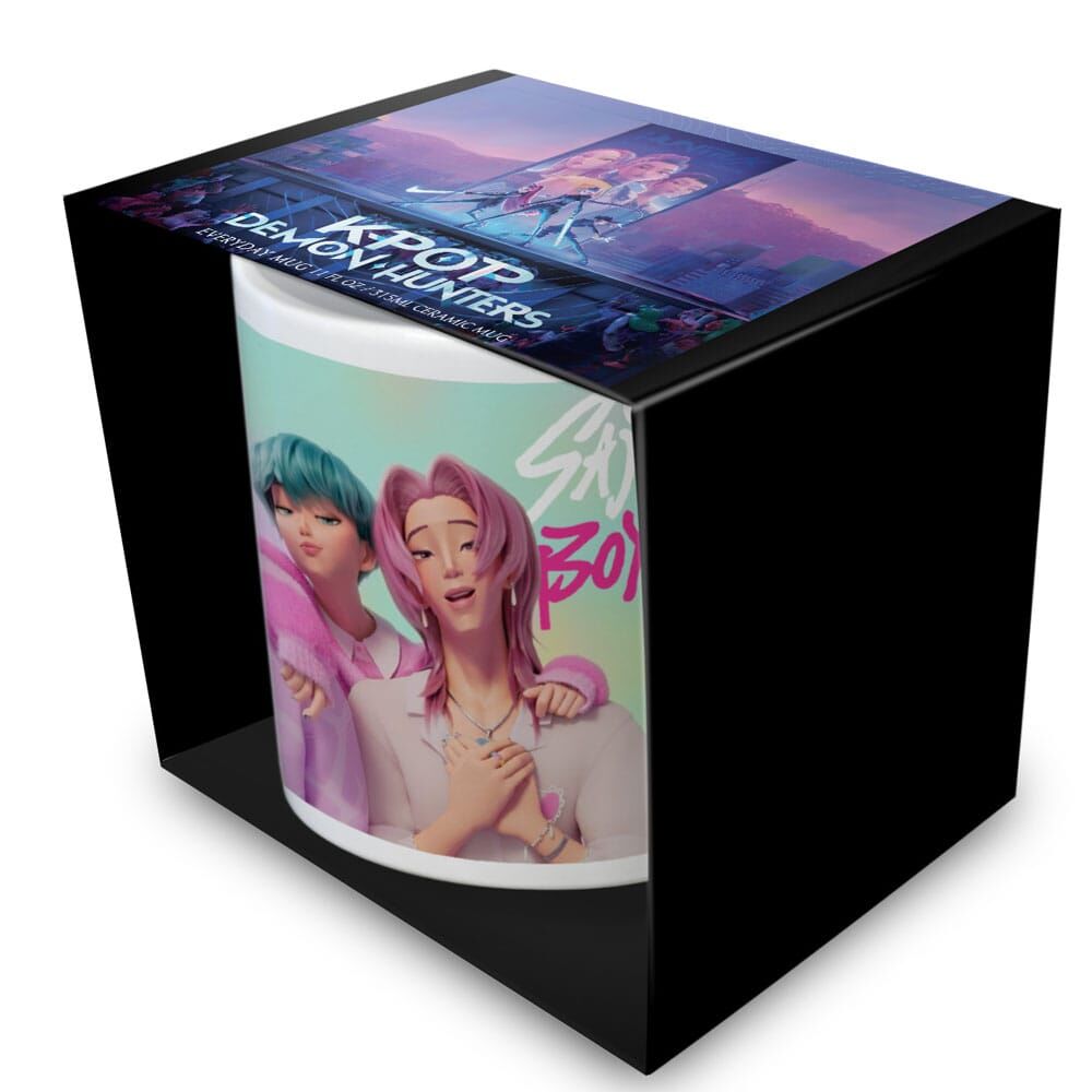 Imagen 2 - Taza Saja Boys Kpop Demon Hunters 325Ml