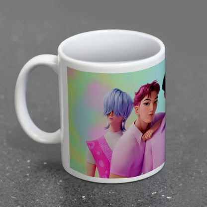 Imagen 4 - Taza Saja Boys Kpop Demon Hunters 325Ml