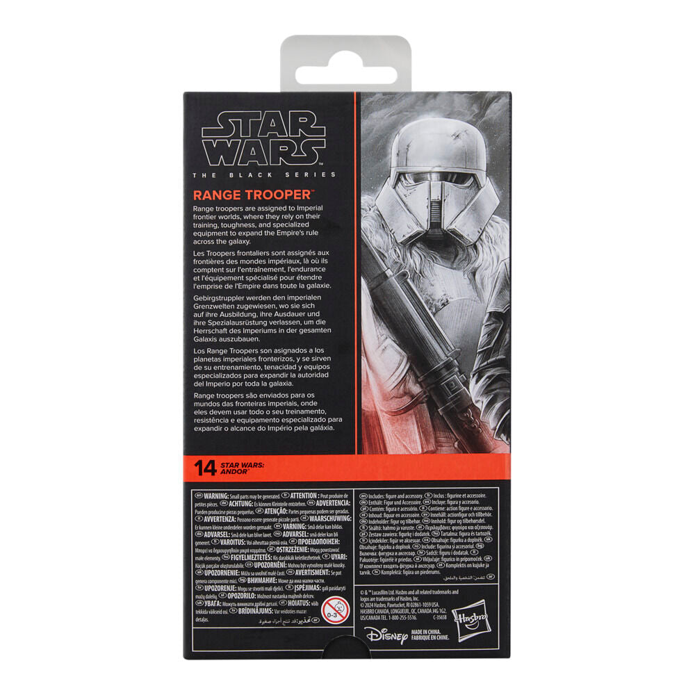 Imagen 4 - Figura Range Trooper Andor Star Wars 15Cm