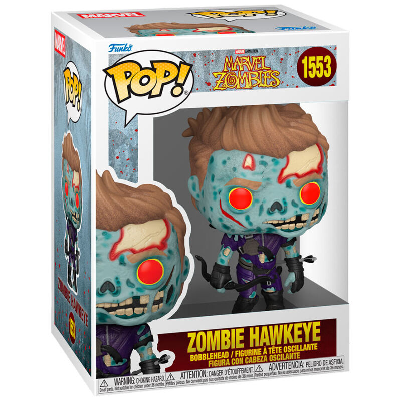 Imagen 1 - Figura Pop Marvel - Marvel Zombies Zombie Hawkeye