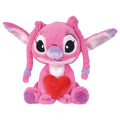 Imagen 1 - Peluche Corazon Angel Stitch Disney 25Cm