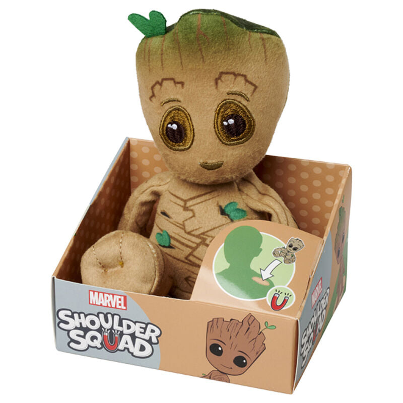 Imagen 2 - Peluche Hombro Groot Guardianes De La Galaxia Marvel 12Cm