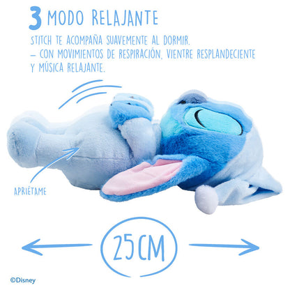 Imagen 6 - Peluche Stitch Dormilon Disney 31Cm Sonido