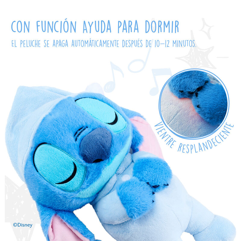 Imagen 7 - Peluche Stitch Dormilon Disney 31Cm Sonido