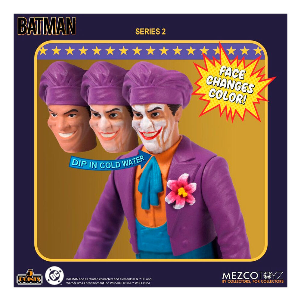Imagen 3 - Figura The Joker Museum Mayhem Batman 1989 Series 2 Dc Comics 9,5Cm