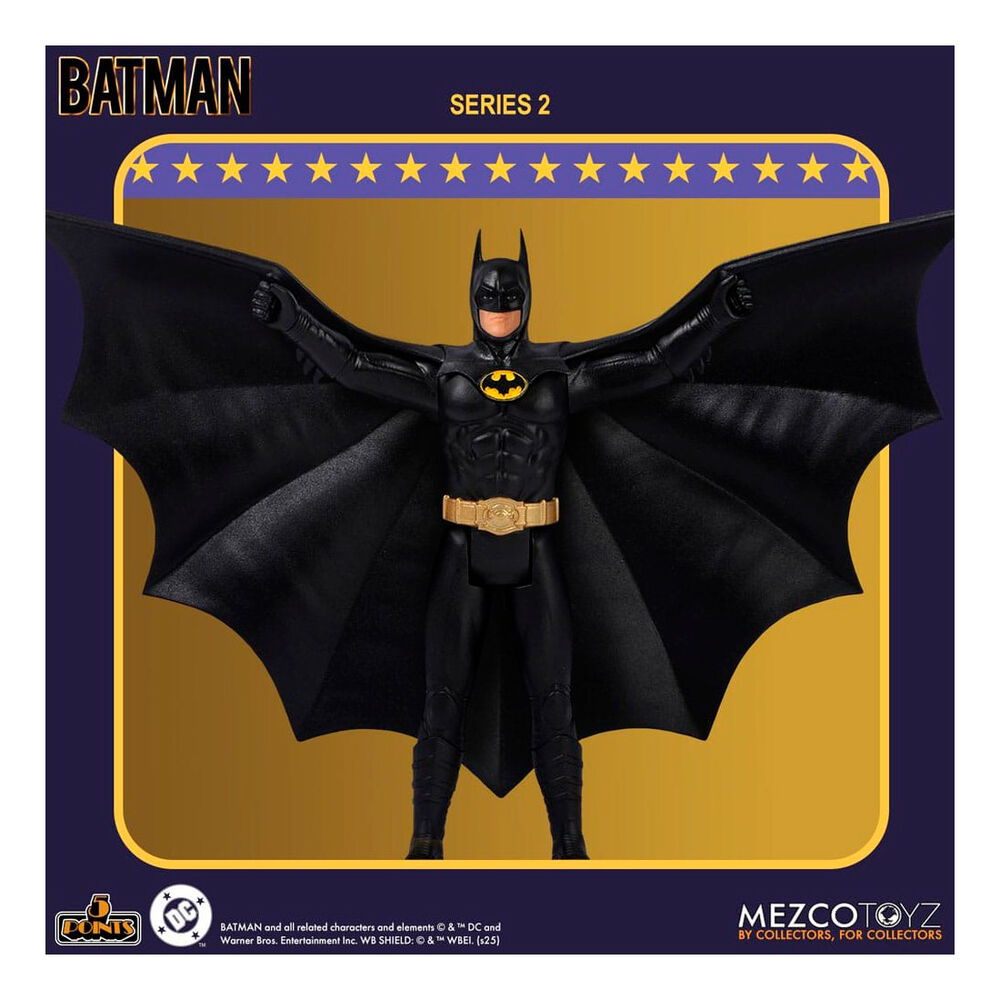 Imagen 5 - Figura Batman - Batman 1989 Series 2 Dc Comics 9,5Cm