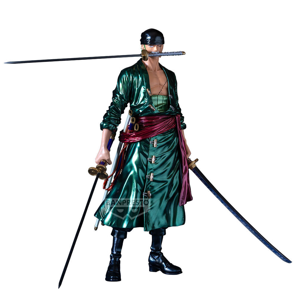 Imagen 1 - Figura Roronoa Zoro Premium The Metallic One Piece 30Cm