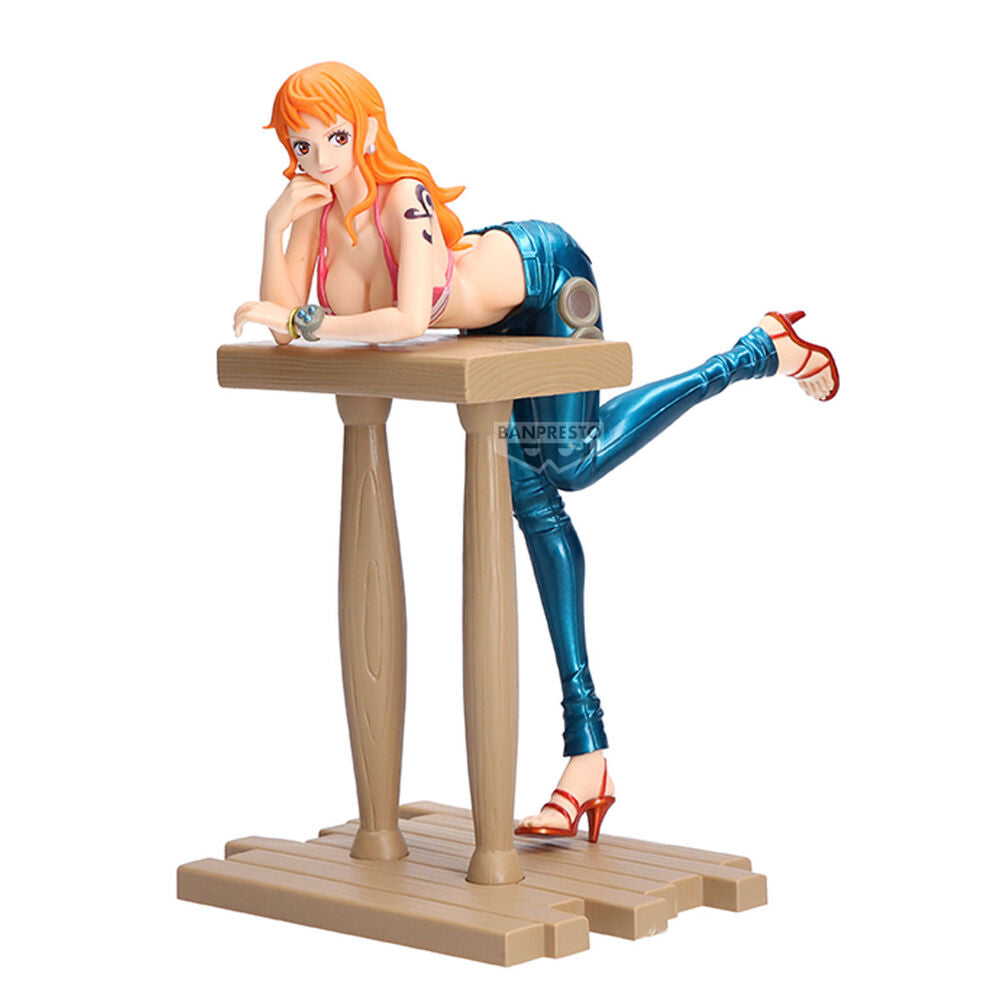 Imagen 1 - Figura Nami Grandline Journey One Piece 17Cm