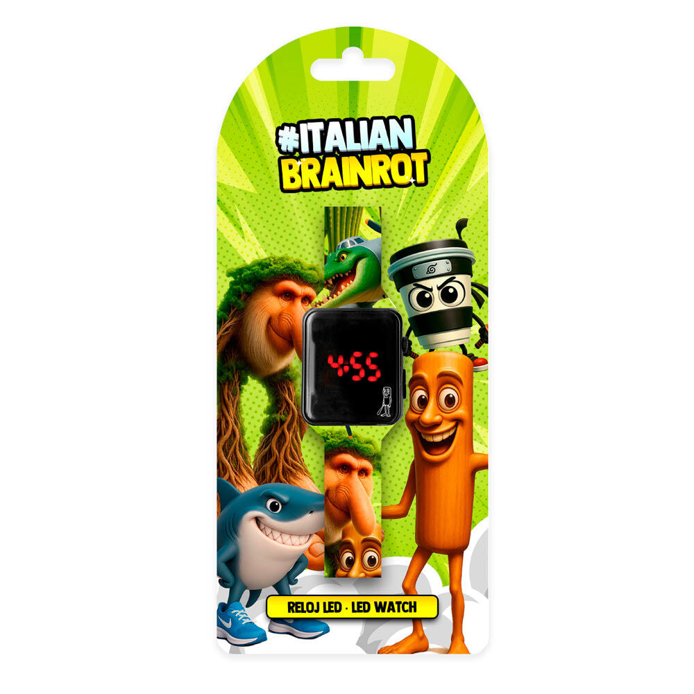 Imagen 2 - Reloj Digital Led Italian Brainrot