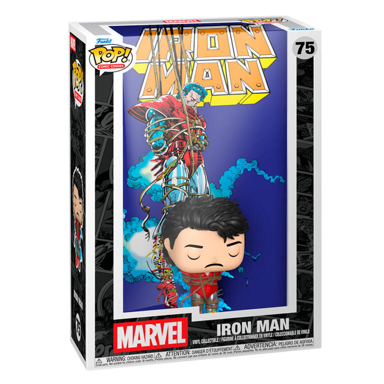 Imagen 2 - Figura Pop Comic Cover Marvel Iron Man