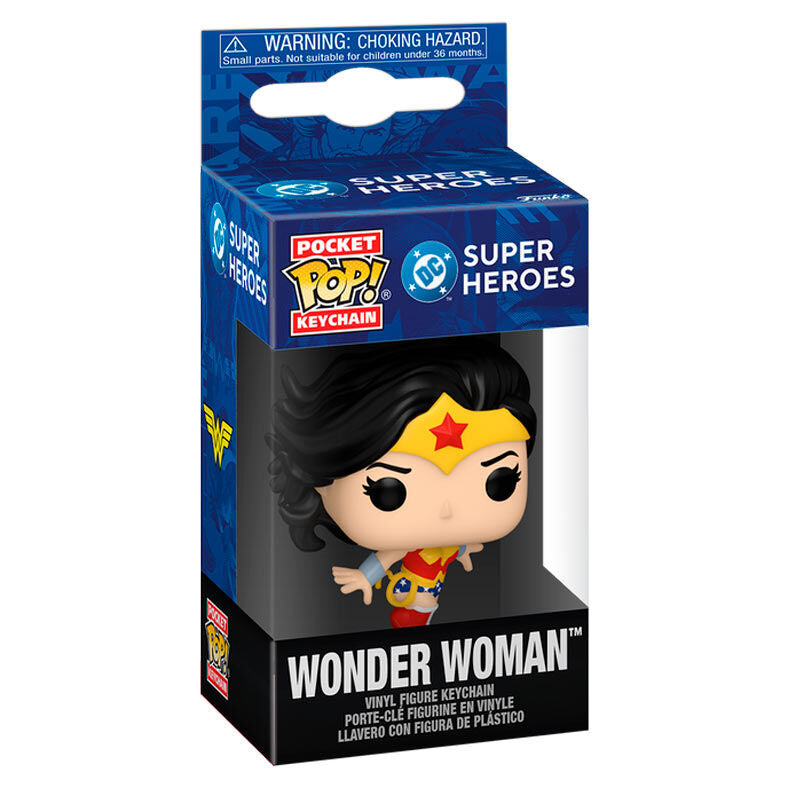 Imagen 1 - Llavero Pocket Pop Dc Comics Wonder Woman