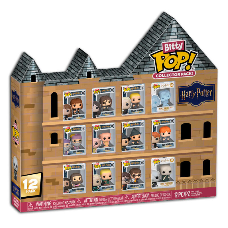 Imagen 1 - Figura Bitty Pop Multipack Harry Potter 12Pzs