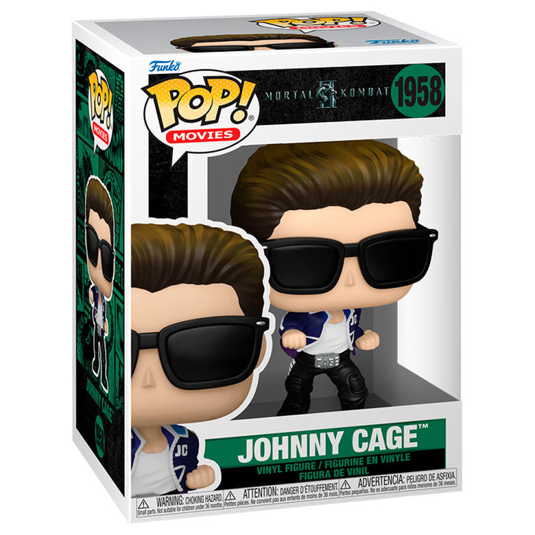 Imagen 1 - Figura Pop Mortal Kombat Johnny Cage