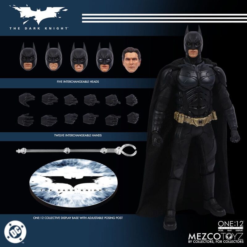 Imagen 4 - Figura Batman El Caballero Oscuro Dc Comics 17Cm