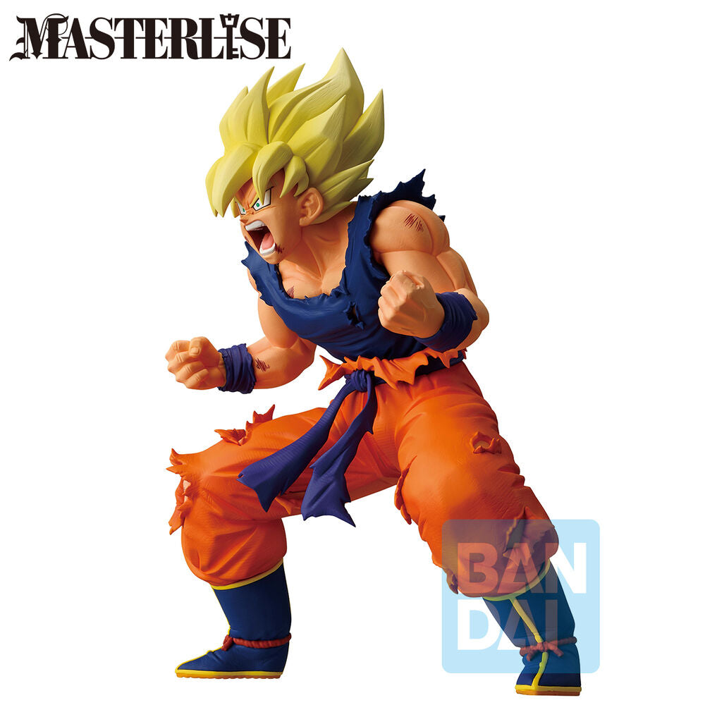 Imagen 1 - Figura Ichibansho Masterlise Super Saiyan Son Goku Battle Of The Super Saiyan Dragon Ball Z 19Cm