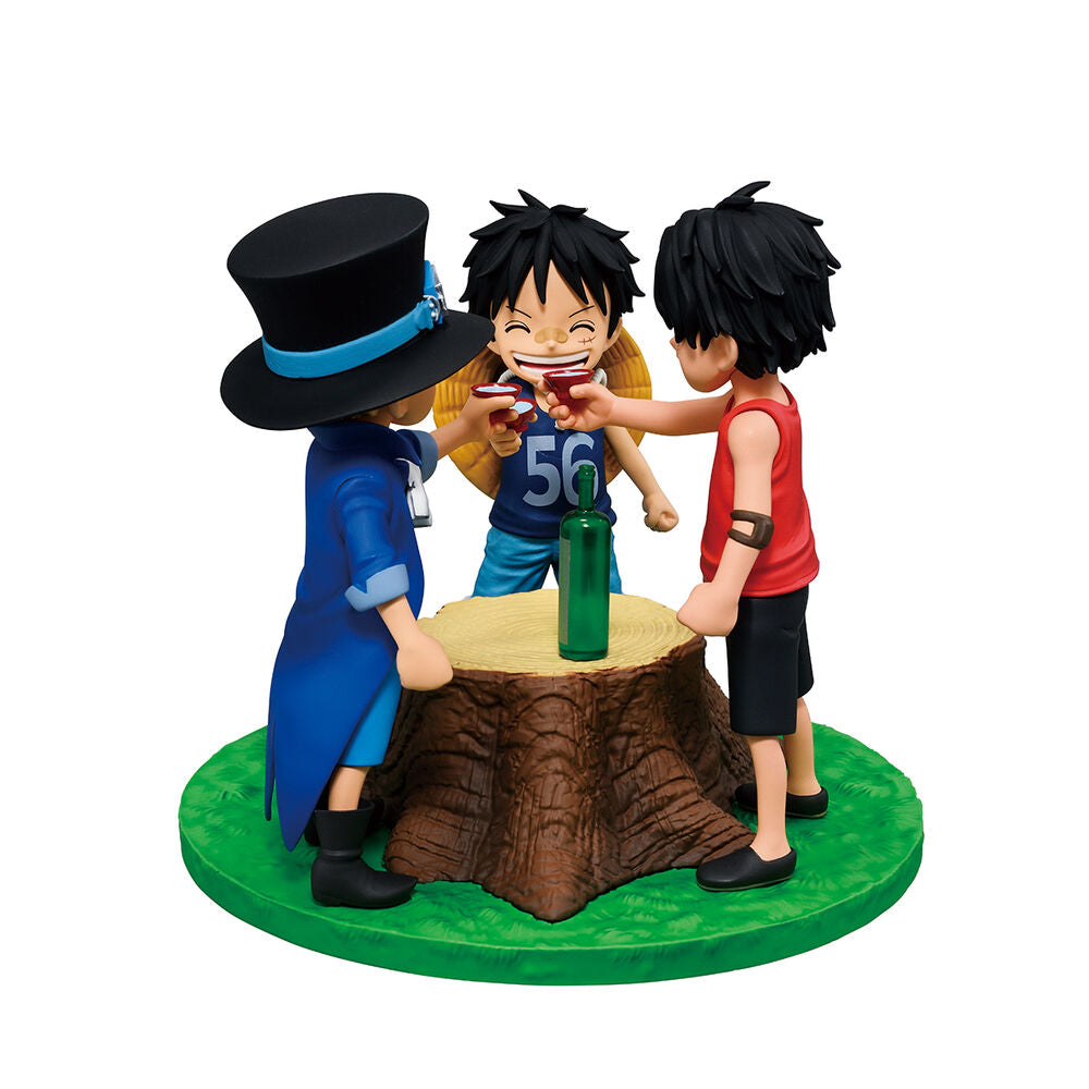 Imagen 1 - Figura Ichibansho Ace & Sabo & Luffy Dramatic Memories One Piece 10Cm