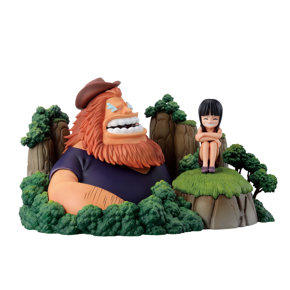 Imagen 2 - Figura Ichibansho Saul & Robin Dramatic Memories One Piece 13Cm