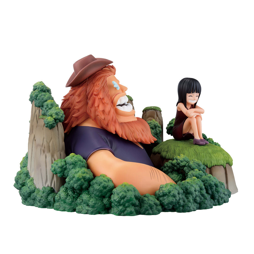 Imagen 3 - Figura Ichibansho Saul & Robin Dramatic Memories One Piece 13Cm