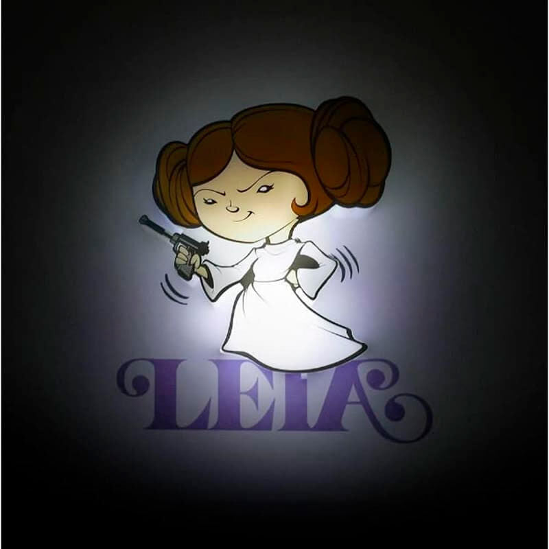 Imagen 1 - Lampara 3D Light Fx Mini Leia Star Wars