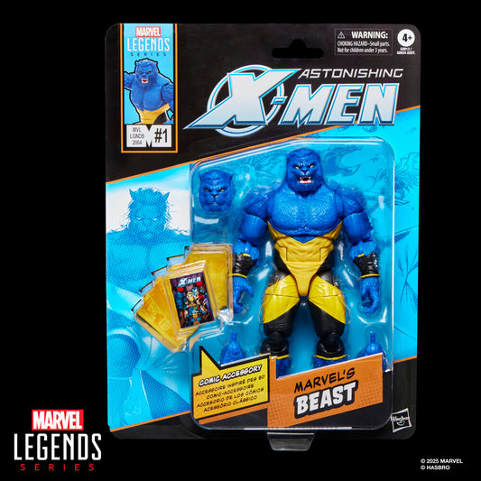Imagen 2 - Figura Beast X-men Astonishing Marvel Legends Series 15Cm