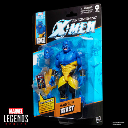 Imagen 5 - Figura Beast X-men Astonishing Marvel Legends Series 15Cm