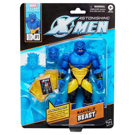 Imagen 1 - Figura Beast X-men Astonishing Marvel Legends Series 15Cm