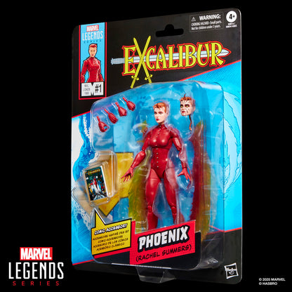 Imagen 5 - Figura Phoenix Rachel Summers Excalibur Marvel Legends Series 15Cm