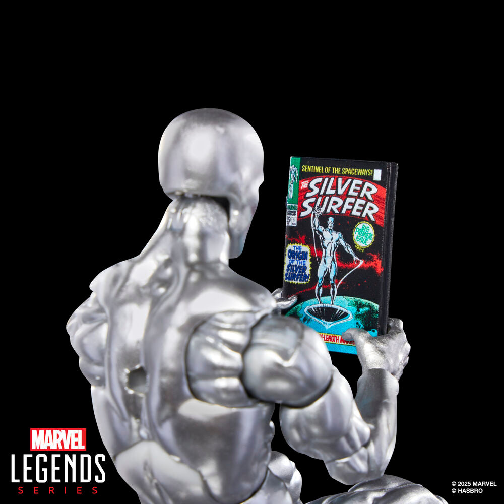 Imagen 9 - Figura Estela Plateada The Silver Surfer Marvel Legends Series 15Cm