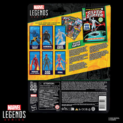 Imagen 13 - Figura Estela Plateada The Silver Surfer Marvel Legends Series 15Cm