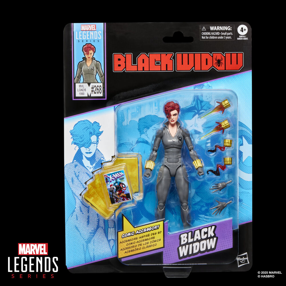Imagen 6 - Figura Black Widow - Black Widow Marvel Legends Series 15Cm