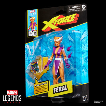 Imagen 3 - Figura Feral X-force Marvel Legends Series 15Cm