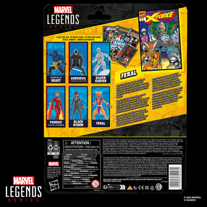Imagen 6 - Figura Feral X-force Marvel Legends Series 15Cm
