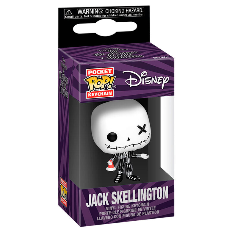 Imagen 2 - Llavero Pocket Pop Disney Pesadilla Antes De Navidad Jack Skellington