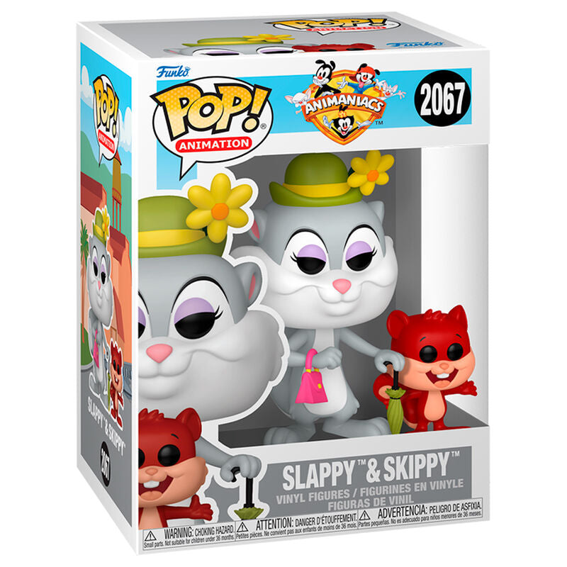 Imagen 2 - Figura Pop Animaniacs Slappy & Skippy