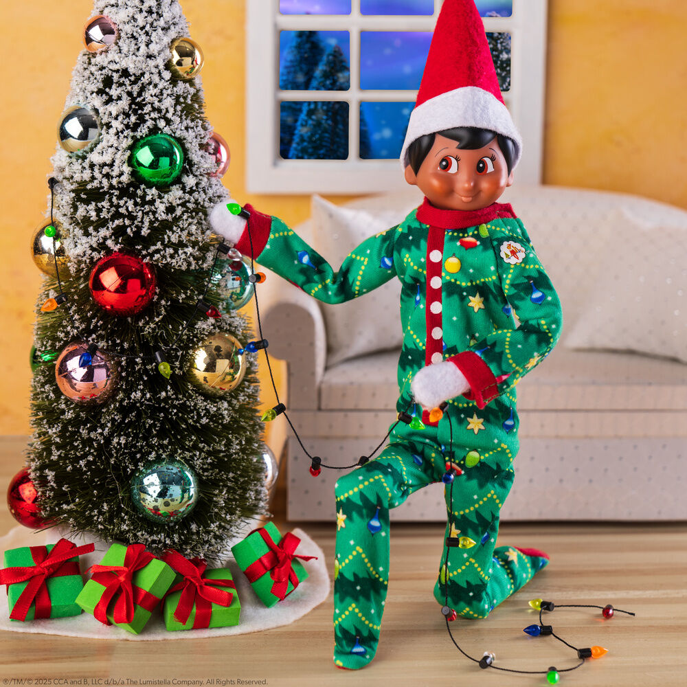 Imagen 3 - Pijama Para Muñeco Arbol De Navidad The Elf On The Shelf