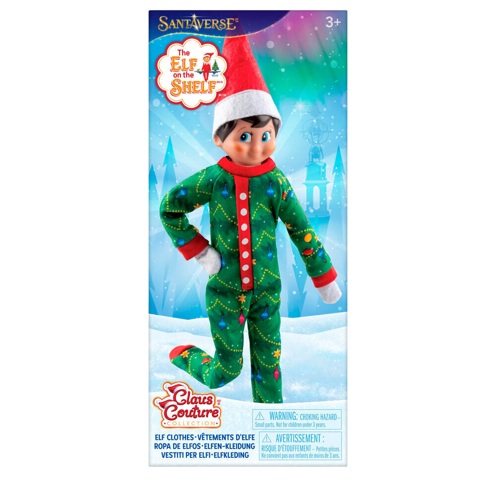 Imagen 1 - Pijama Para Muñeco Arbol De Navidad The Elf On The Shelf