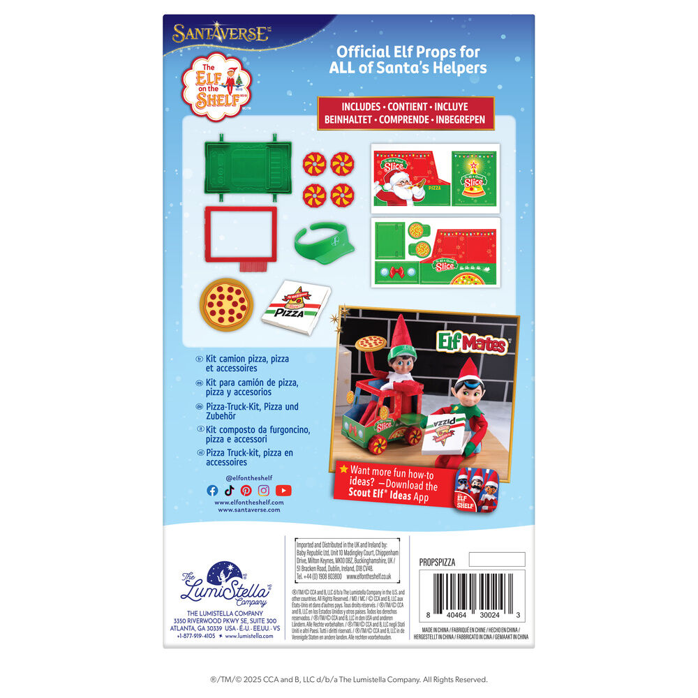 Imagen 3 - Accesorios Repartidor De Pizzas The Elf On The Shelf