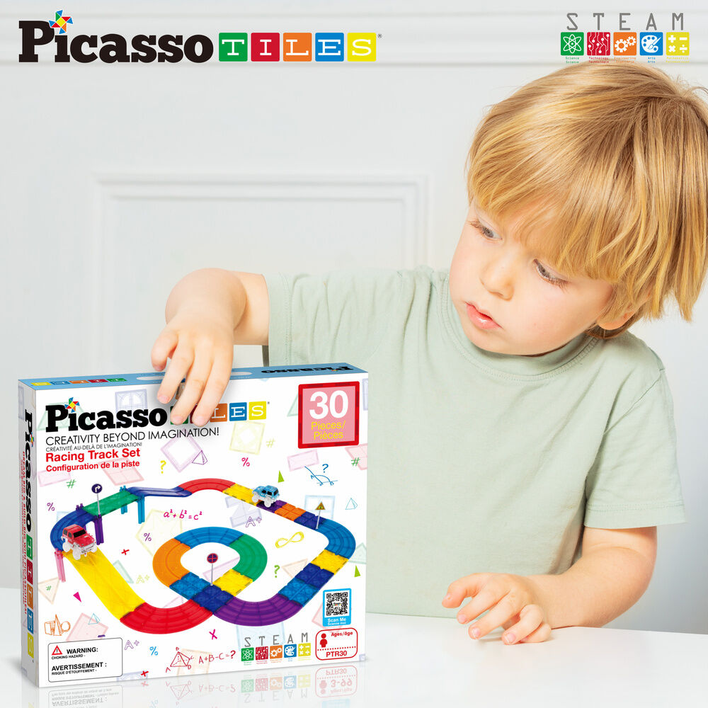 Imagen 2 - Pista De Carreras Magnetica 30Pzs